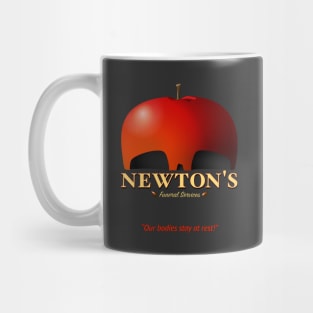 Isaac Newton science joke Mug